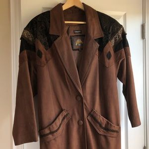 Wilsons Adventure Bound leather trench 199…